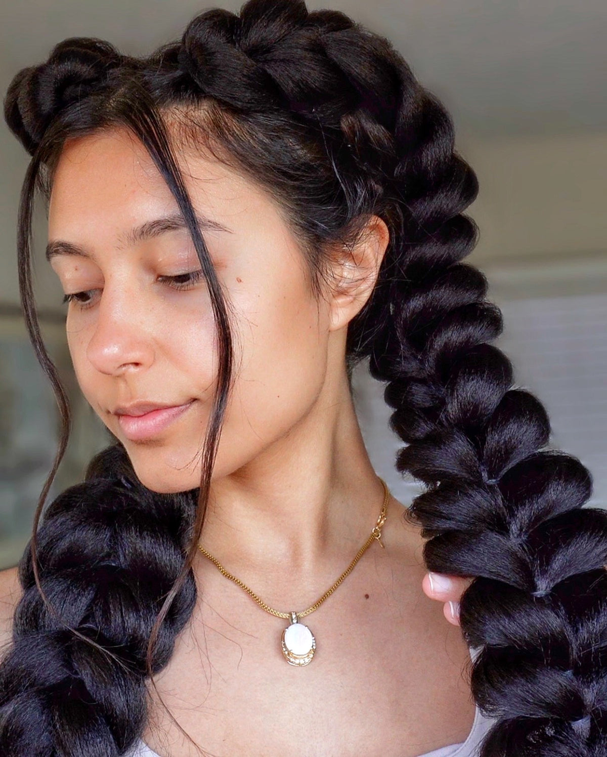 Fluffy Braid Extensions