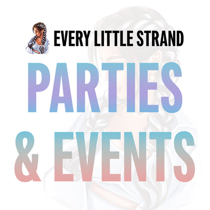 PARTY & EVENTS (Deposit)